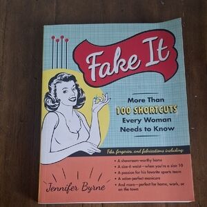 Fake It Book by Jennifer Byrne